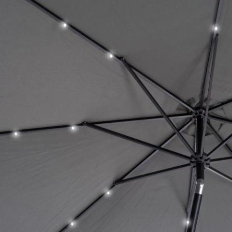 Parasol met LED verlichting SenS-Line