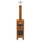 Enjoyfires cortenstaal houtkachel Acero 44x41x108 cm - pizza oven