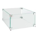 Easyfires glasombouw 35x35 cm - rvs