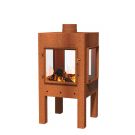 Forno terrashaard Digna 50x50x90 cm cortenstaal