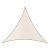 Schaduwdoek outdoor polyester driehoek 360 cm naturel