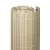 Balkonscherm lichtgrijs PVC 300x90 cm