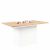 Cosiloft 120 relax dining white/teak