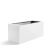 Argento plantenbak 120x50x50 cm - mat wit