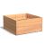 Hardhouten plantenbak Carrez 120x120x58 cm