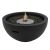 Enjoyfires bio ethanol buitenhaard Bowl 89x43 cm - zwart
