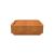 Enjoywater cortenstaal watertafel met afgeronde hoeken 100x100x40 cm