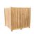 Hardhouten plantenbak Enjoyplanter Falco 80x80x80 cm