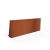 Keerwand cortenstaal 150 cm