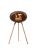 Le Feu Ground wood mocca  - rosegold/soaptreated oak bio ethanol haard