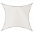 Schaduwdoek outdoor polyester vierkant 360x360 cm wit