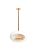 Le Feu Sky white - rose gold bio ethanol hanghaard 