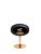Le Feu Ground Steel Low black - rose gold bio ethanol haard 