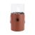 Cosiscoop gaslantaarn Terra Brown