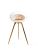 Le Feu Ground wood white - rose gold/rose gold bio ethanol haard