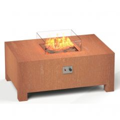 Vuurtafel Brann 120x80x50 cm cortenstaal