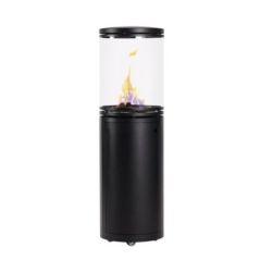 Enjoyfires vuurzuil rond Faro - zwart