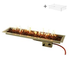 Enjoyfires inbouwbrander 101x25cm.