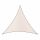 Schaduwdoek outdoor polyester driehoek 360 cm naturel