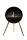 Le Feu Eye bio ethanol haard - black/rose gold