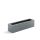 Argento plantenbak 60x15x15 cm - grijs