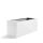 Argento plantenbak 100x50x50 cm - mat wit