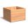 Hardhouten plantenbak Carrez 100x100x72 cm