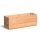 Hardhouten plantenbak Carrez 120x40x44 cm
