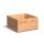 Hardhouten plantenbak Carrez 80x80x44 cm