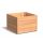 Hardhouten plantenbak Carrez 80x80x58 cm