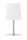 Gacoli Checkmate No.2 tafellamp - LED solar RVS 45 cm