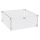 Easyfires glasombouw 43x43 cm - rvs