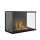 Wandhaard bio ethanol Lares 60x46x26 cm - zwart