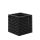 Marrone plantenbak 40x40x40 cm - zwart