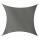 Schaduwdoek outdoor polyester vierkant 360x360 cm antraciet