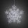Konstsmide Lichtdecoratie sneeuwvlok LED 58 cm wit