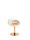 Le Feu Ground Steel Low white - rose gold bio ethanol haard 